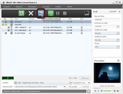 Xilisoft 3GP Video Convertisseur