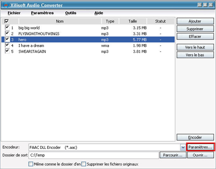 Xilisoft Convertisseur Audio