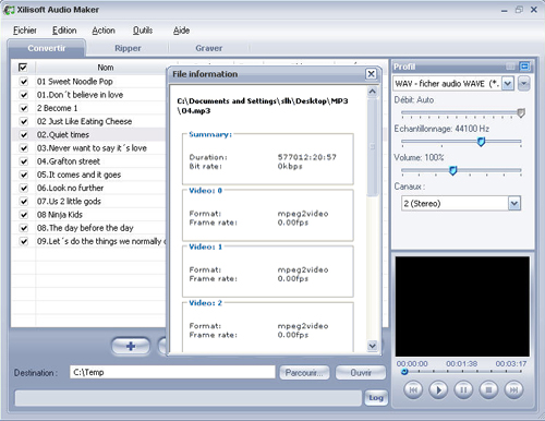 Xilisoft Audio Créateur