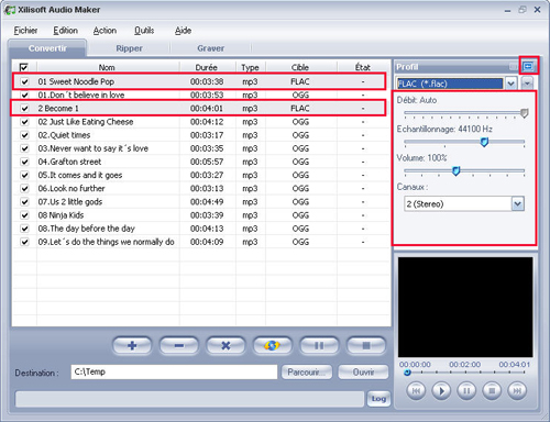 Xilisoft Audio Créateur