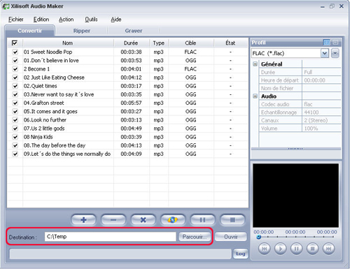 Xilisoft Audio Créateur