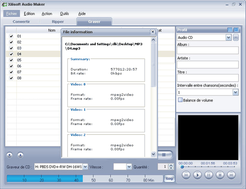 Xilisoft Audio Cr&eacute;ateur