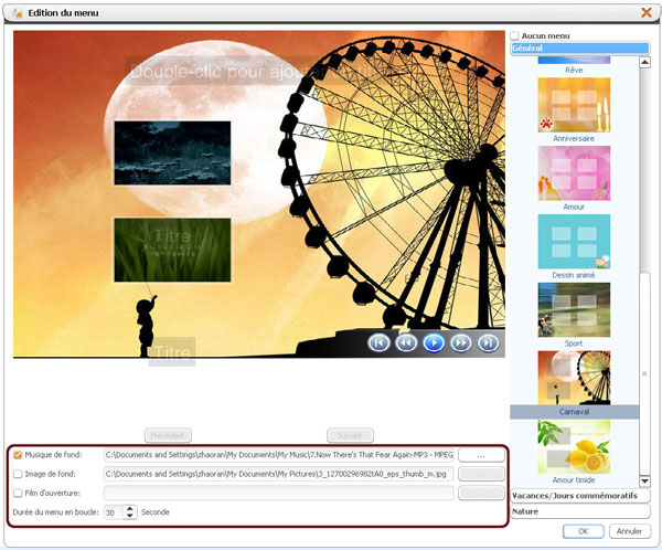 Xilisoft AVI en DVD Convertisseur