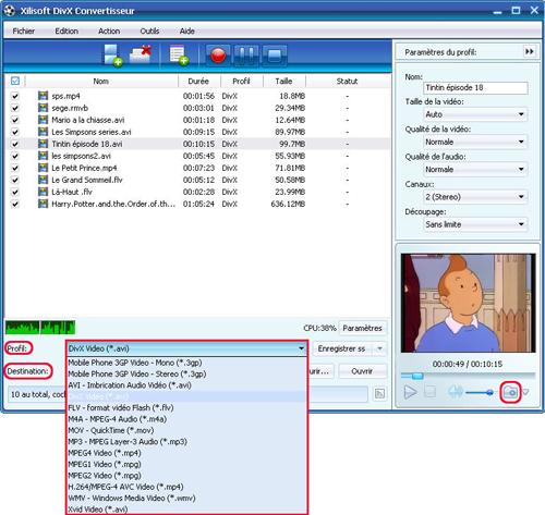 Xilisoft DivX Convertisseur
