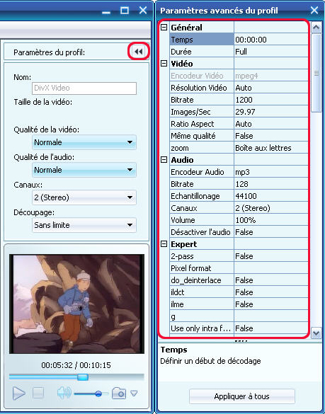 Xilisoft DivX Convertisseur