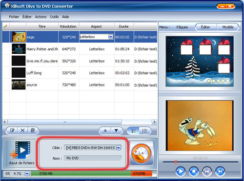 Xilisoft DivX en DVD Convertisseur