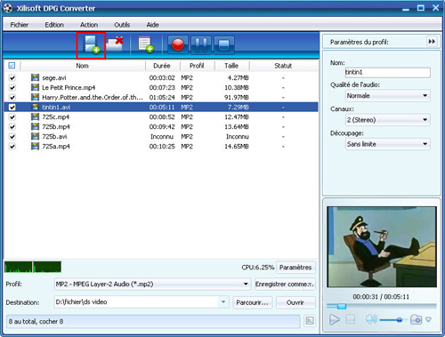 Xilisoft DPG Convertisseur