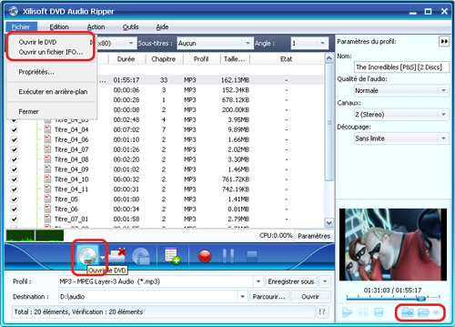 Xilisoft DVD Audio Rippeur
