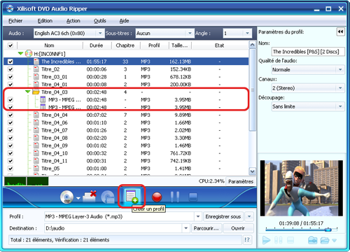 Xilisoft DVD Audio Rippeur