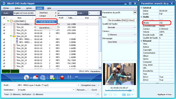 Xilisoft DVD Audio Rippeur