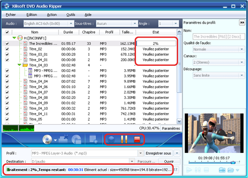 Xilisoft DVD Audio Rippeur