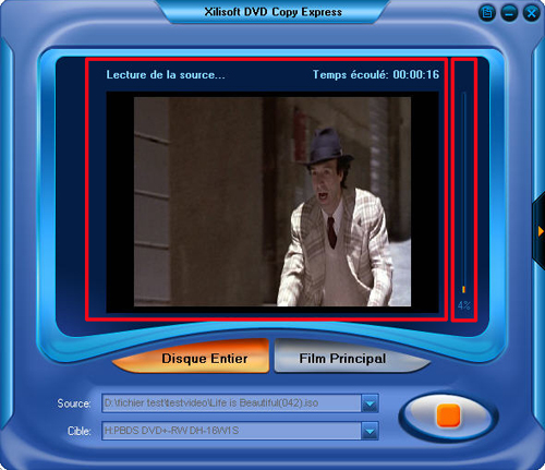 Xilisoft Copie DVD Copy Express