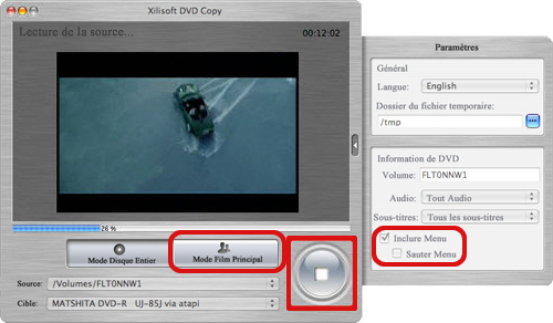Xilisoft Copie DVD pour Mac
