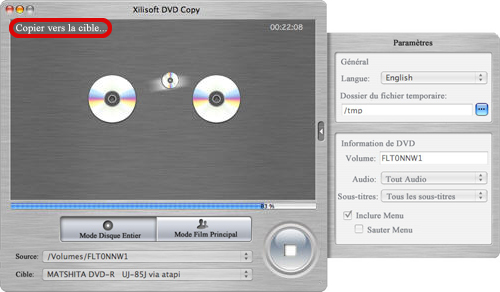 Xilisoft Copie DVD pour Mac