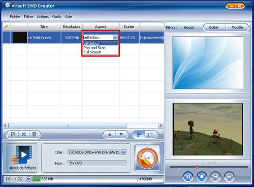 Xilisoft DVD Cr&eacute;ateur