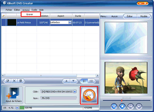 Xilisoft DVD Cr&eacute;ateur