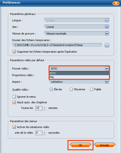 Xilisoft DVD Cr&eacute;ateur