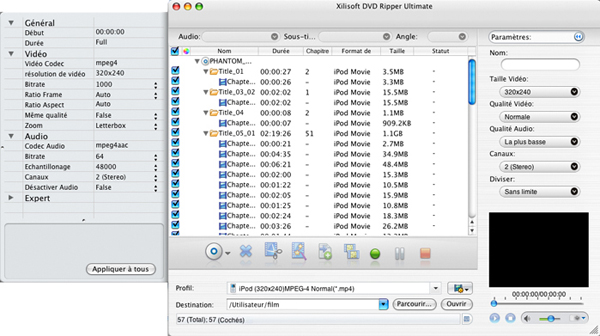 Xilisoft DVD Ripper pour Mac