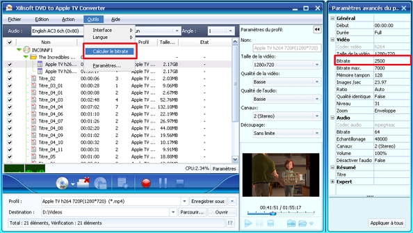 Xilisoft DVD pour  Apple TV Convertisseur