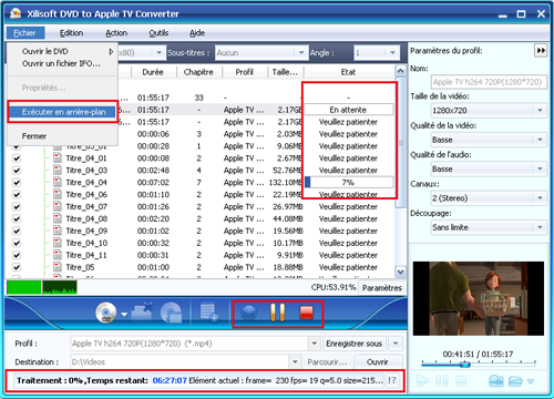 Xilisoft DVD pour  Apple TV Convertisseur
