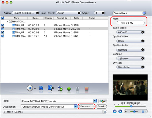 Xilisoft DVD iPhone Convertisseur pour Mac