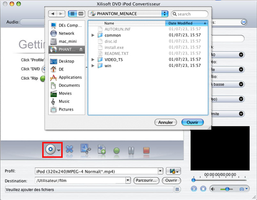 Xilisoft DVD iPod Convertisseur pour Mac