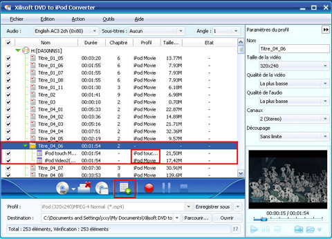 Xilisoft DVD iPod Convertisseur