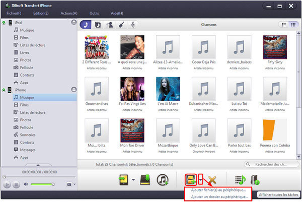 Xilisoft Transfert iPhone 