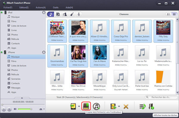 Xilisoft Transfert iPhone 