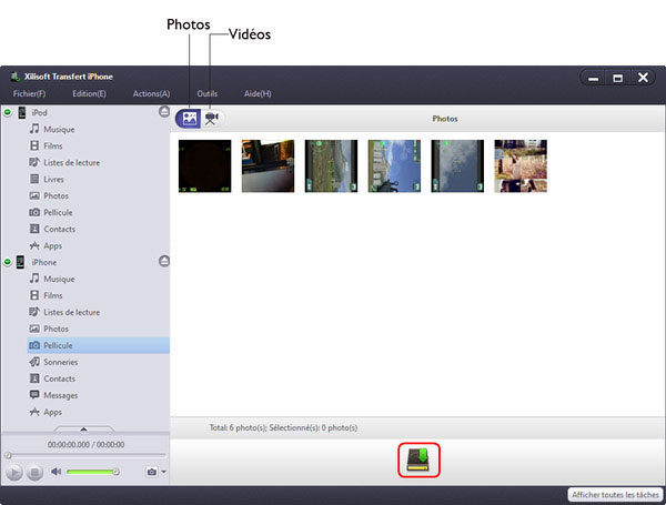 Xilisoft Transfert iPhone 