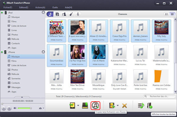 Xilisoft Transfert iPhone 