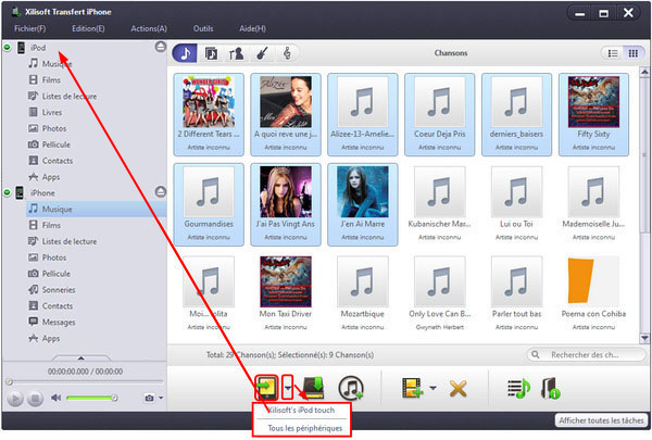 Xilisoft Transfert iPhone 