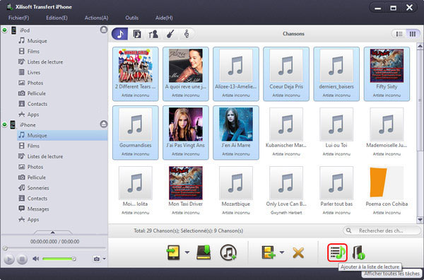 Xilisoft Transfert iPhone 
