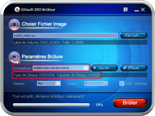 Xilisoft ISO Br&ucirc;leur