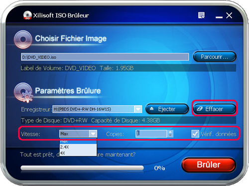 Xilisoft ISO Br&ucirc;leur