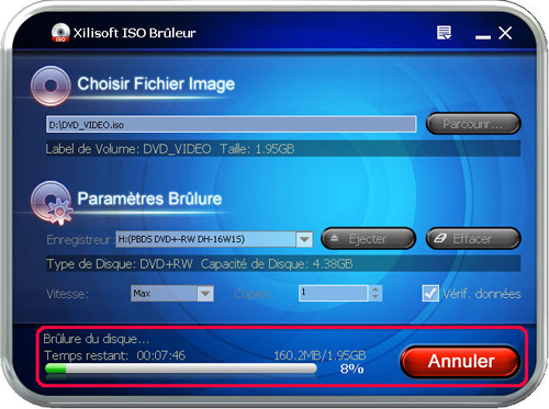 Xilisoft ISO Br&ucirc;leur