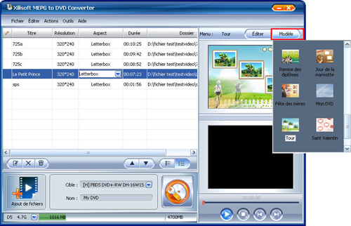 Xilisoft MPEG en DVD Convertisseur
