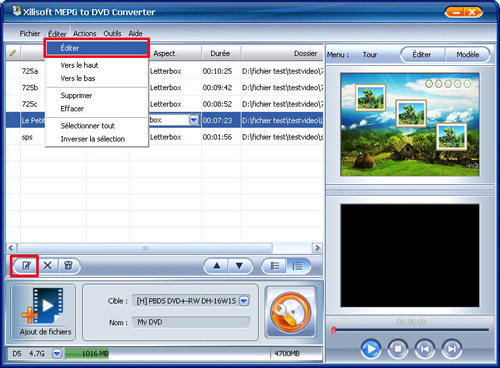 Xilisoft MPEG en DVD Convertisseur