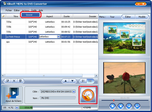Xilisoft MPEG en DVD Convertisseur