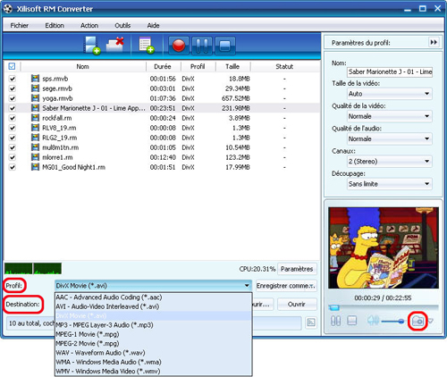 Xilisoft RM Convertisseur