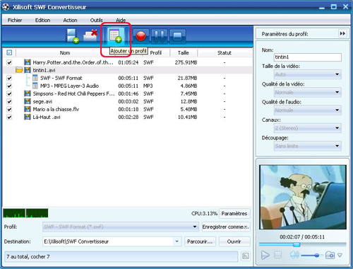Xilisoft SWF Convertisseur