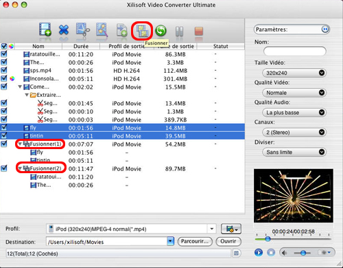 Xilisoft Convertisseur Vid&eacute;o Ultimate pour Mac