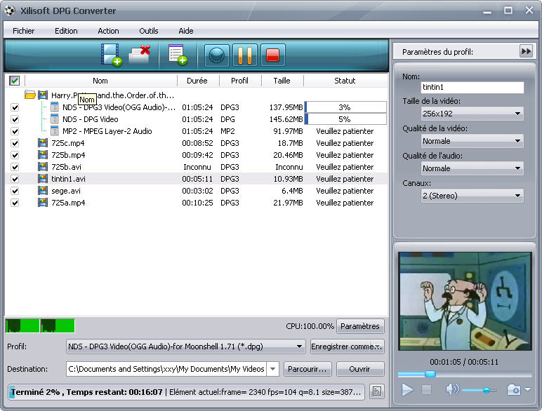 Xilisoft DPG Convertisseur